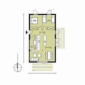 Strandnahes Mit Terrasse Und Stellplatz * Zierow